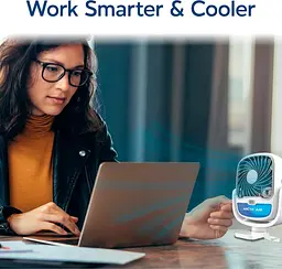 Акумуляторний вентилятор Arctic Cool Clamp з прищіпкою та USB-зарядкою - мініатюра 2