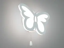 Настінний LED світильник Метелик, 20W, білий - мініатюра 2
