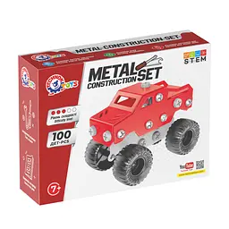 Конструктор металевий ТехноК, 100 деталей, 1317