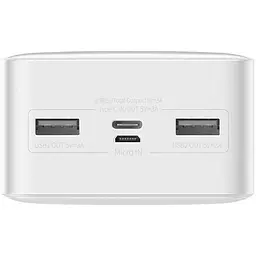 Зовнішній акумулятор (павербанк) Baseus Bipow Digital Display Powerbank 15W 30000 mAh White (PPBD050202) - мініатюра 4