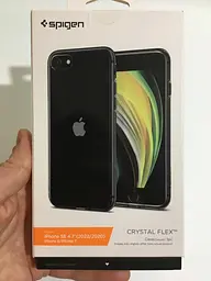 Чохол прозорий силіконовий Spigen Liquid Crystal для iPhone 7/8/SE 2/3 2020/2022 (4.7") ACS00882 - мініатюра 6