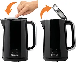 Електрочайник Gorenje K17DWD (KES5211T-GS) teh0021985 - мініатюра 7
