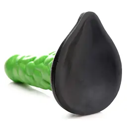 Фантазійний фалоімітатор рептилії Creature Cocks Radioactive Reptile Silicone Dildo, 19.1х6.1 см - мініатюра 7