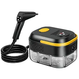 Потужний пароочисник 1500W, 1700 мл, 3.5 бар з цифровим дисплеєм та подвійним контролем температури - мініатюра 2