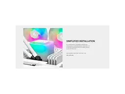 Водяне охолодження Deepcool LE360 WH V2 (R-LE360-WHAMMN-G-2) - мініатюра 9