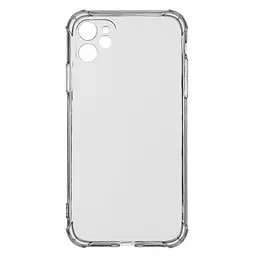 Прозрачный чехол для Apple iPhone 11 с защитой камеры и усиленными бортами, тонкий, силиконовый, бесцветный, ударопрочный, противоударный бампер с закрытой камерой, ArmorStandart (ARM68471)