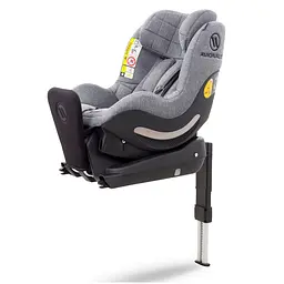 Дитяче автокрісло Avionaut AeroFIX Iso-Fix Grey Melange сіре (AV-350-AF.01) - мініатюра 5