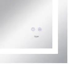 Дзеркало Qtap Mideya 800x700 з LED-підсвічуванням Touch, з антизапотіванням, з диммером яскравості Reverse QT2078NCF8070W - мініатюра 6