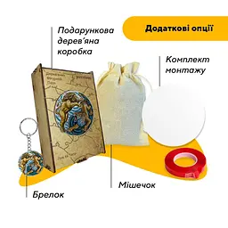 Пазл деревяний Лев та Тигр, А5, Картонна коробка 35 елементів - мініатюра 5