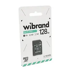 Карта пам'яті Wibrand microSDHC Class 10 UHS-I, 128GB
