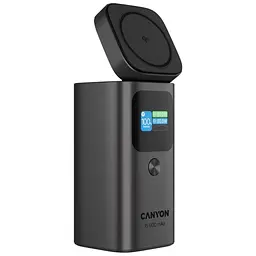 Батарея універсальна Canyon 15000mAh OnPower 150 Qi2 magnetic Grey (CNS-CPB150DG) - мініатюра 7