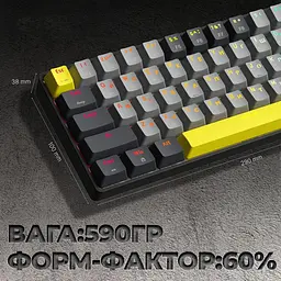 Клавіатура GamePro Asgard Fenrir MK130G Pro [144505] - мініатюра 7
