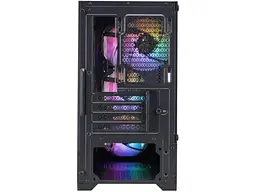 Корпус 1stPlayer H2-BK-4F7 Black - мініатюра 3