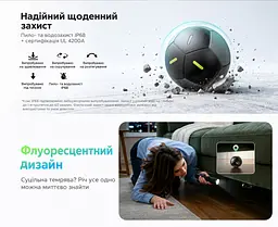 Bluetooth-трекер для пошуку речей UGREEN FineTrack 2 FT309 AirTag пошукова мітка Apple Find My для iPhone з iOS 14.5 або новішою та iPad з iPadOS 14.5 або новішою звуковий пошук поблизу до 110 дБ сповіщення про залишену річ режим втрати з контактними даними власника пошук через Apple Watch після налаштування захист від пилу та води IP68 до 7 років роботи батарея без можливості заміни та заряджання флуоресцентне оформлення чорний (95020) - мініатюра 7