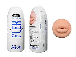 Мастурбатор Alive Flex Oral Experience 16 см тілесний - мініатюра 5