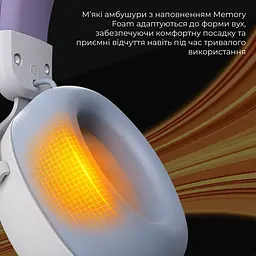 Навушники Ajazz AHM08 MAX 3-Mode White (AHM08-MAX-PWB) - мініатюра 9