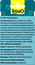 Засіб для догляду за водою Tetra Bactozym 10 таблеток - мініатюра 2