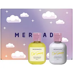 Парфумований набір для тіла Mermade Our Summer, гель для душу, 50 мл + лосьйон для тіла, 50 мл - мініатюра 2