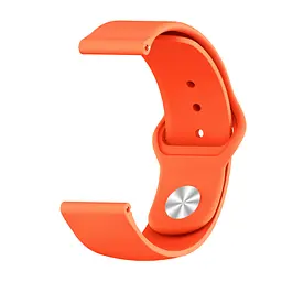 Ремінець BeWatch силіконовий для Xiaomi Amazfit BIP Помаранчевий (1010307) - мініатюра 2