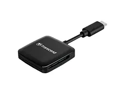 Transcend Кардрідер USB 3.2 Type-C > microSD/SD Чорний - мініатюра 3