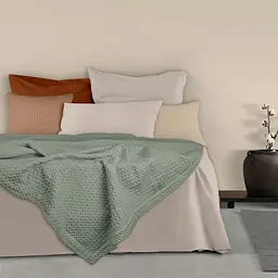 Плед покривало Cosas Agave Waffle Weave 230х240 см (Blanket_56Agave_WaffleWeave_230x240) - мініатюра 2