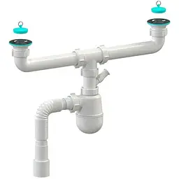 Сифон SOLOPLAST "Кухня-Еліт" К1410