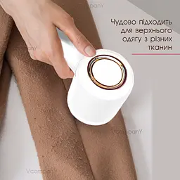 Потужна машинка для видалення катишків Rozia PRO Lint Remover бездротова машинка катишки, машинка для видалення ковтунців, для стрижки катишків 5 Вт - мініатюра 11