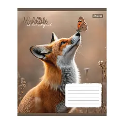 Упаковка зошитів 1В Wildlife is beautiful А5/24 лін. 20 шт. (769147) - мініатюра 3