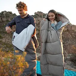 Спальний мішок Naturehike M180 CNK2350WS023 (220х80см) Правий (Світло-зелений) - мініатюра 10