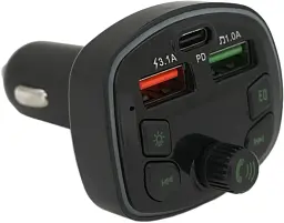 FM-модулятор Voltronic з еквалайзером 3.1 A PD18W USB TF - мініатюра 3