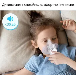 Небулайзер портативний Mesh Nebulizer SY308, ультразвуковий інгалятор з насадками, білий - мініатюра 6
