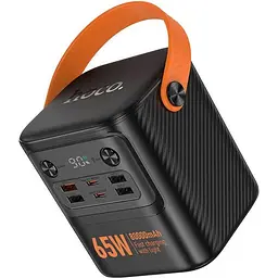 Зовнішній акумулятор Hoco J152 Pro Balance 80000mAh 65W Black (652100) [155755] - мініатюра 3