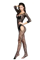 Бодістокінг Bodystocking 6032, Black, S/L - мініатюра 4