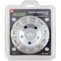 Диск алмазний Alloid Building Tools C-Type шліфувальний 125 мм (DG-4125C) - мініатюра 5