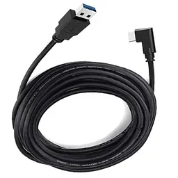 Кабель підсилений Oculus Link USB 3.2 Type-C Ф5 5 мм для Quest 2/3/Pro/Pico 4 5 м Чорний (AC-5mGB) - мініатюра 3