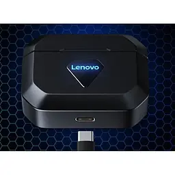 Бездротові навушники Lenovo GM6 (стерео гарнітура в кейсі) чорна - мініатюра 6