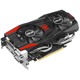 Відеокарта GeForce GTX 760 2GB Asus DirectCU II OC (GTX760-DC2OC-2GD5) Б/В - мініатюра 2