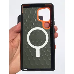 Чохол протиударний UAG Civilian MagSafe для Samsung Galaxy S25 Ultra (S938) Olive 214473117297 - мініатюра 7