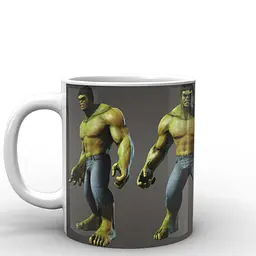 Кухоль GeekLand Халк Hulk hulk-2 HU.02.006 330 мл білий - мініатюра 2