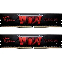 Модуль пам'яті G.Skill DDR4 16GB (2x8GB) 2666MHz Aegis (F4-2666C19D-16GIS)