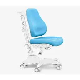 Дитяче крісло Mealux Match KBL gray base Blue (Y-528 KBL) - мініатюра 6