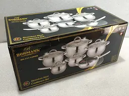 Набір посуду Bohmann BH 333-12 MRB 12 предметів - мініатюра 9