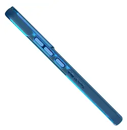 Оригінальний протиударний силіконовий чохол Tech21 Evo Check для Samsung Galaxy S21 FE 5G (6,4 ) Blue - мініатюра 3