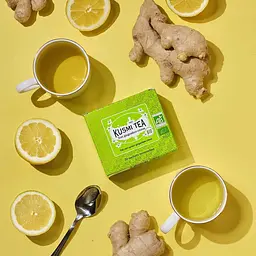 Чай зелений Kusmi Tea Green Ginger-Lemon органічний 40 г (20 шт. х 2 г) - мініатюра 3