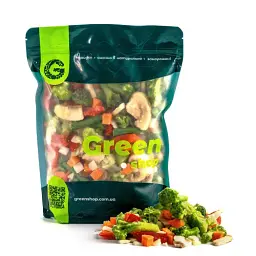 Замороженная смесь Green Shop "Овощной букет с грибами" 500 г