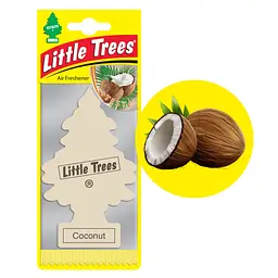 Ароматизатор для автомобіля Little Trees Кокос (78004) - мініатюра 3