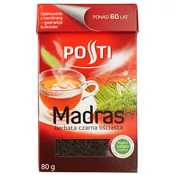 Чай чорний Posti Мадрас листовий 80 г (895173)