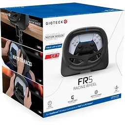 Док-станція Gioteck FR5 Racing Wheel Dock для DualSense і Dual Edge Controller на PS5, ПК і Steam Deck - мініатюра 8
