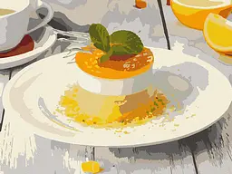 Картина за номерами. Art Craft "Апельсиновий десерт" 40 * 50 см 12007-AC