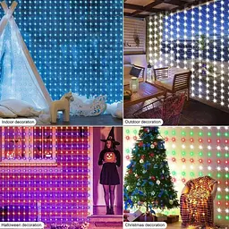 Розумна гірлянда-штора Sun Lamp Smart 3x3 м RGB з управлінням Bluetooth - мініатюра 6